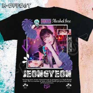 เสื้อยืด พิมพ์ลาย Kpop Twice Alcohol Free Jeongyeon สําหรับผู้ชาย และผู้หญิง