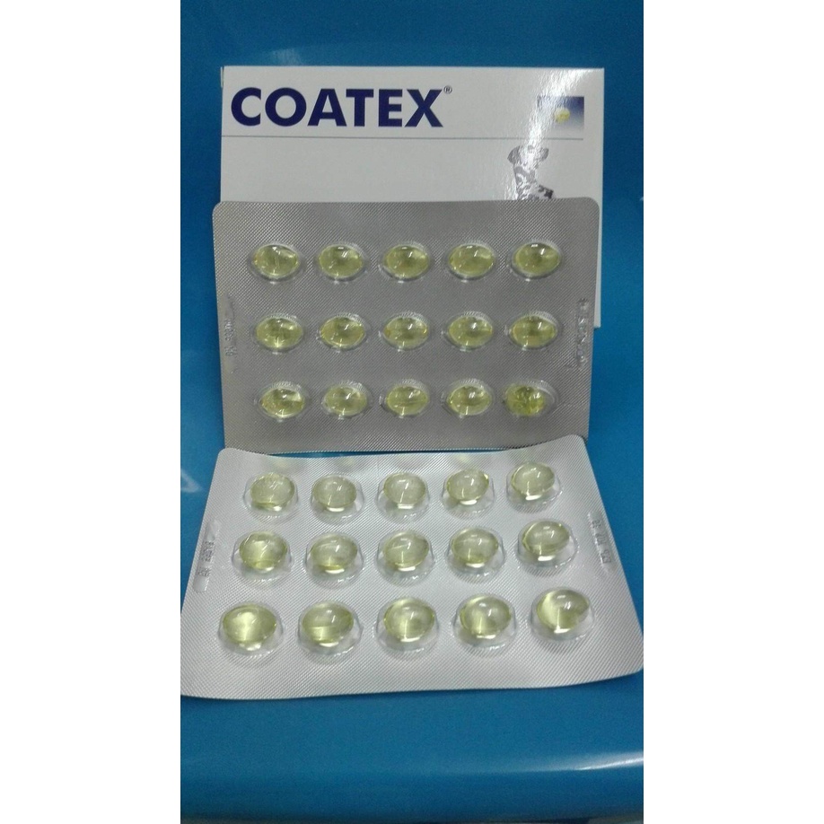 (30 capsule) แบ่งขาย (ไม่มีกล่อง)  coatex  แบบเม็ด capsule #บำรุงผิวและขน ยาบำรุงขนเข้มข้น สำหรับสุนัขและแมว  จำนวน 2 แผ