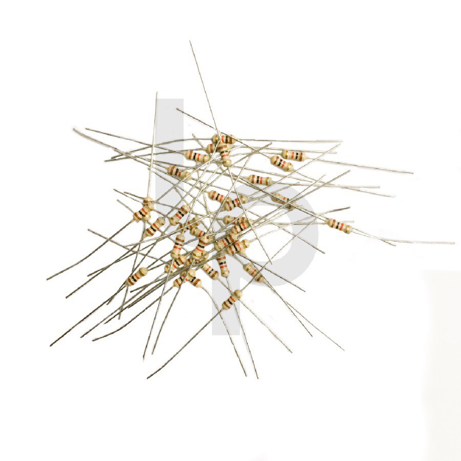 ตัวต้านทาน R 1K 1/4 W แพ็ค 10 ชิ้น