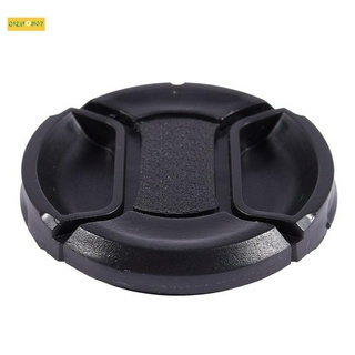 Univeral 49mm Center Pinch Front Lens Cap for DSLR Camera