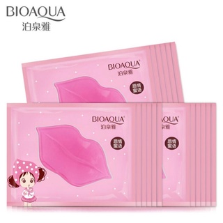 Bioaqua แผ่นเจลคอลลาเจนคริสตัล ให้ความชุ่มชื้น กระชับริมฝีปาก 1 ชิ้น