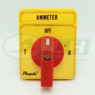 สวิตซ์ ซีเล็คเตอร์-แอมป์สวิตซ์ Ammeter Selector Switch Type - PA16-4-3