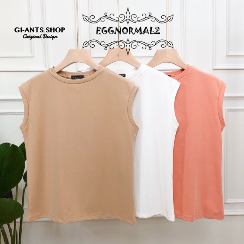 GI-ANTS​🌈N E W C O L L E C T I O N ❤️B55 คอกลมแขนเต่อในตัว แต่งขอบแขนแบบแต่งขอบ - รูปที่ 5