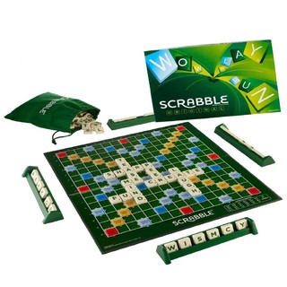 Mattel Game Scrabble Orginal เกมสแครปเบิล เกมสะกดคำ ภาษาอังกฤษ Y9592