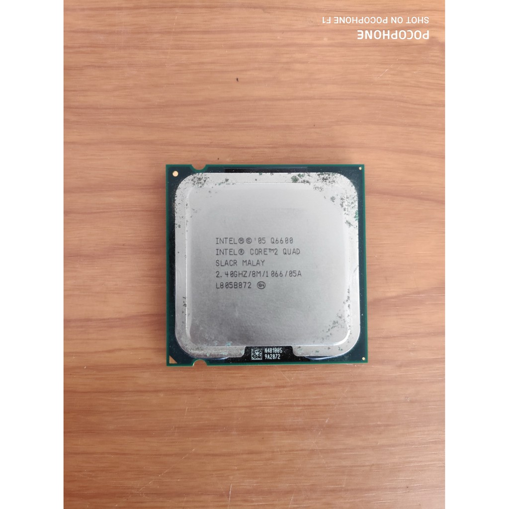 CPU Q6600 2.40 GHz. socket 775