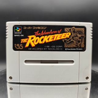 The Adventures of The ROCKETEER ตลับแท้ SFC JP เทสแล้ว เล่นได้