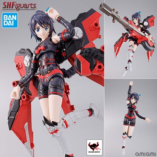 Figma งานแท้ Original ฟิกม่า Figure Bandai S.H.Figuarts Tamashii Nations จาก Girl Aoi อาโออิ &amp; HG Soryumaru โซริวมารุ