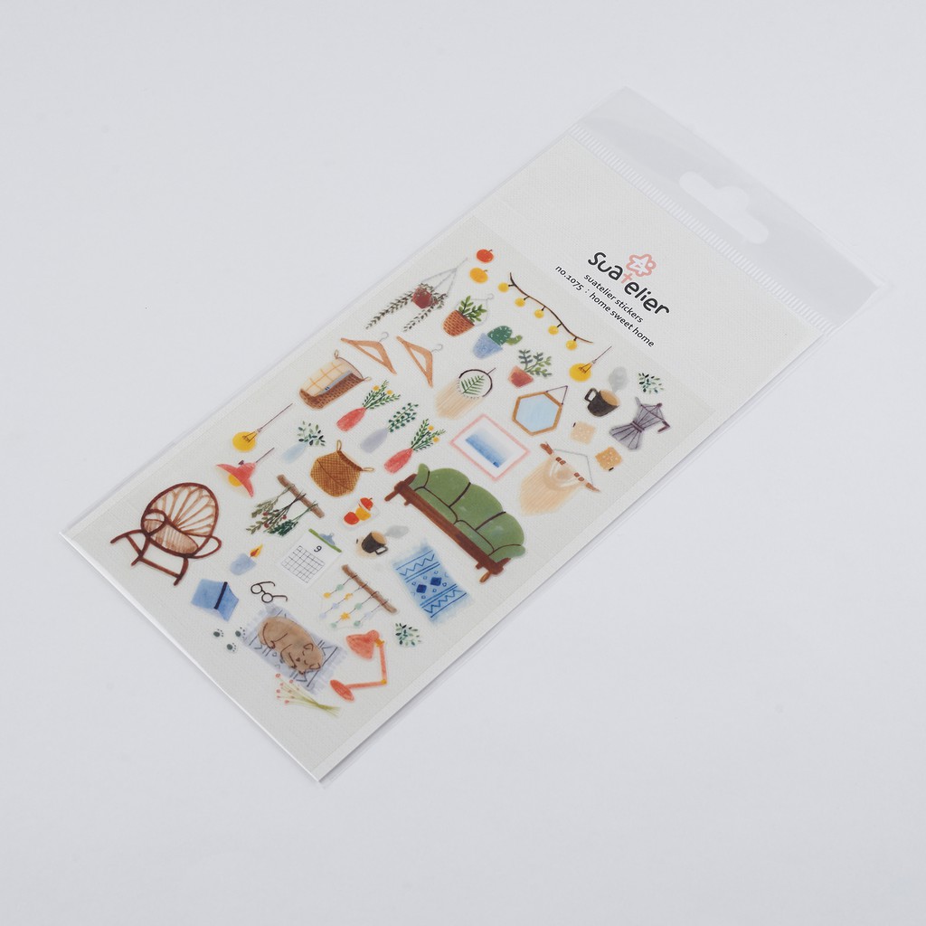 สติ๊กเกอร์ Suatelier จาก KOREA - ซีรีส์ Home Sweet Home