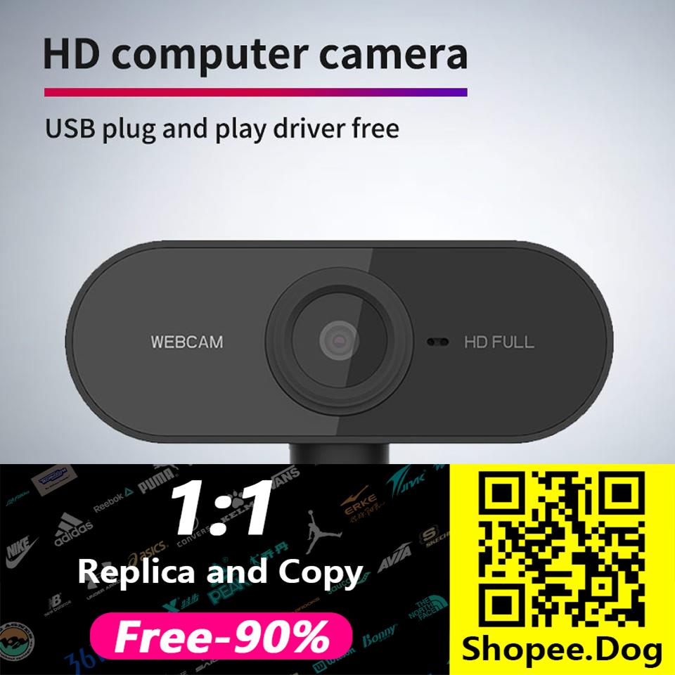 ⊕♧[กล้องเว็บแคมชัด! 1080P HD Auto Focus พร้อมไมค์ในตัว ] คอมพิวเตอร์ กล้อง Webcam 1080p Full HD ไม่ต้องลงไดรเวอร์