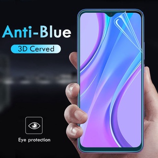 Herry Soft Anti Blue Ray TPU Hydrogel Film Screen Protector For Xiaomi Mi 11 Lite Ultra 10T 9T Pocophone F1 Poco F2 F3 M3 X3 NFC Redmi Note 10 10s 9 9s 8 7 Pro Max 9A 9C 8A 7A K20 K30 K40 Anti UV Purple Light