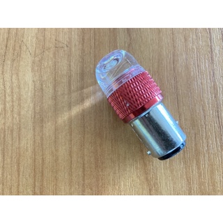 หลอดไฟท้าย กระพริบ LED 12V. สีแดง 1หลอด