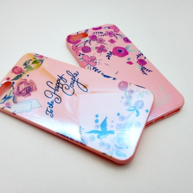 ไอโฟน 5/5se/5s เคสปรอทลายดอกไม้