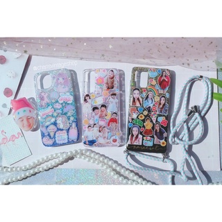 เคสกากเพชรใส่รูปของเราเอง ส่งรูปมาให้ทำได้ รับทำทุกรุ่นค่ะ