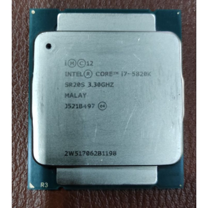 I7-5820K ไม่มีบอร์ดเทส ขายแบบไม่มีประกัน