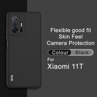 Original Imak Fashion Colorful Casing Xiaomi Mi 11T Pro Skin feel Soft TPU Case Xiomi Mi11T Full Protection Silicone Back Cover