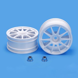 TAMIYA 50732 10-Spoke One-Piece Wheels (1 Pair)