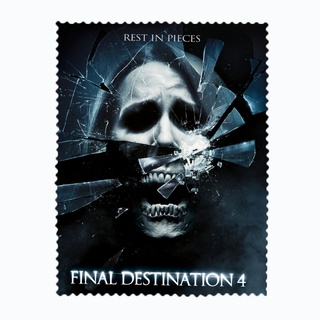 สั่งทำ ผ้าเช็ดแว่นตา ผ้าเช็ดแว่น ผ้าเช็ดเลนส์ ผ้าเช็ดจอ ภาพยนตร์ หนัง The Final Destination 4 ต้องตาย โกงความตาย