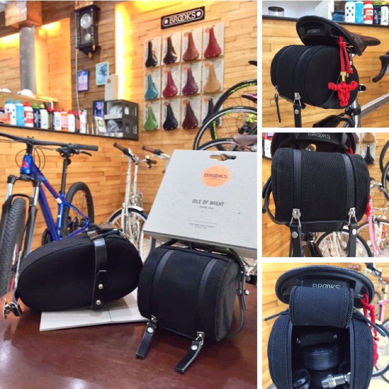 กระเป๋าท้ายเบาะ อาน BROOKS Isle of Wight Saddle Bag
