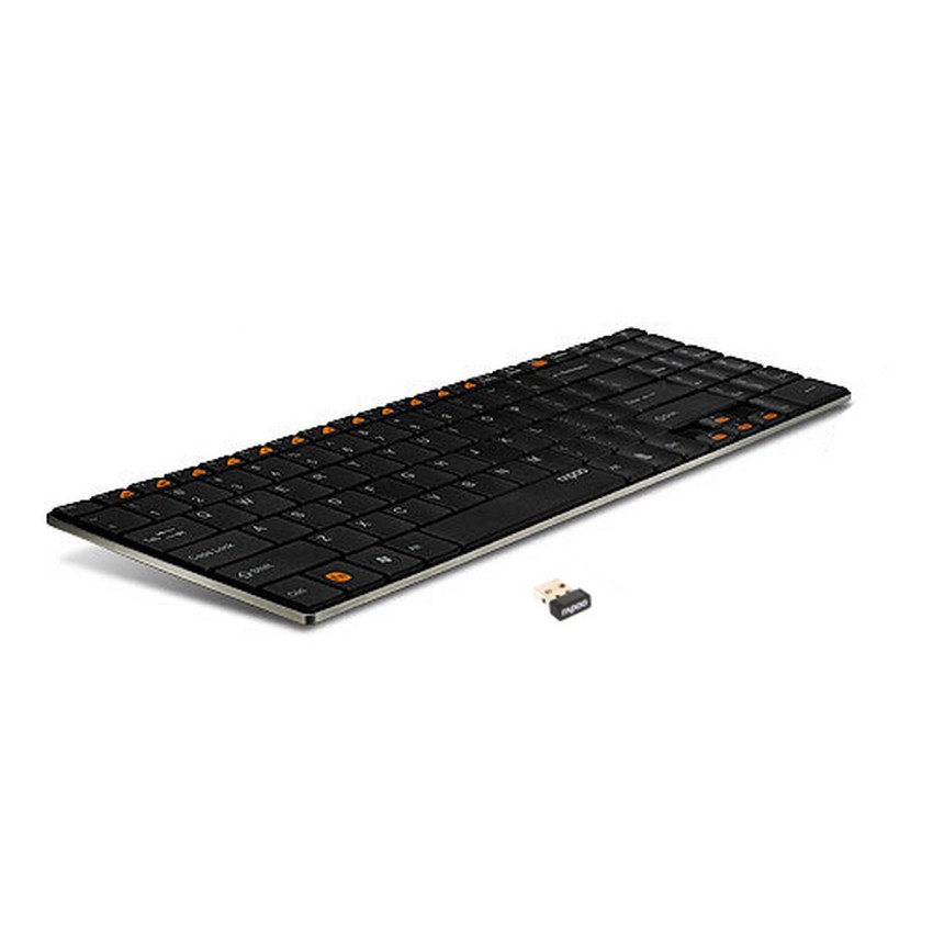 RAPOO USB Wireless Keyboard KB-E9070-BK 99Keys Black