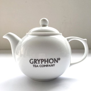 Gryphon Tea กริฟฟอน ที กาน้ำชาเซรามิค White Porcelain Teapot