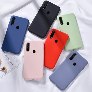 TPU OPPO A31 2020 Liquid กรณีซิลิโคน กรณี Cover OPPO A31 2020 Soft Casing A312020 A 31 กรณีที่โทรศัพท์