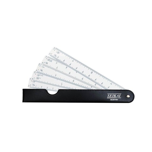 ไม้บรรทัดสเกลพับได้ 5 ชิ้น SEIKAI