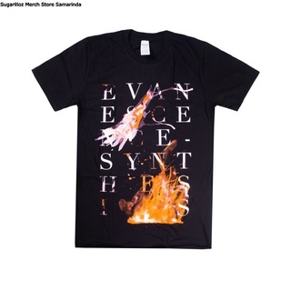 เสื้อยืดโอเวอร์ไซส์Evanescence เสื้อวงดนตรีสังเคราะห์ - MS-4XL