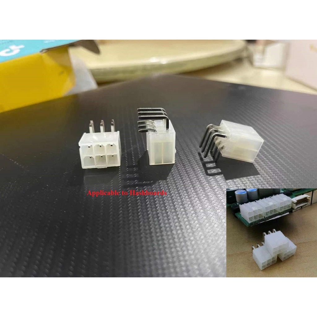 6-Pin Connector Power Connector Looper สําหรับ Asic Miner Antminer S9 S9k S9j l3 DR3 T9 Z11 Z9 B7 X3