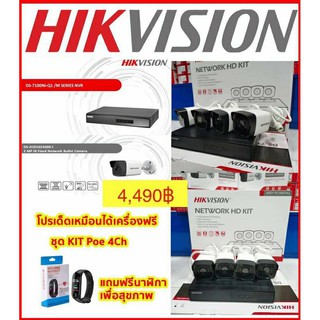 ชุดKIT Poe 4 ch. Hikvision