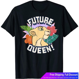 เสื้อยืดที่ต้องการตัวมากที่สุดราคาระเบิดเสื้อยืด พิมพ์ลายกราฟิก Disney Lion King Nala future Queen flowers SO3zS-3XLขนาด