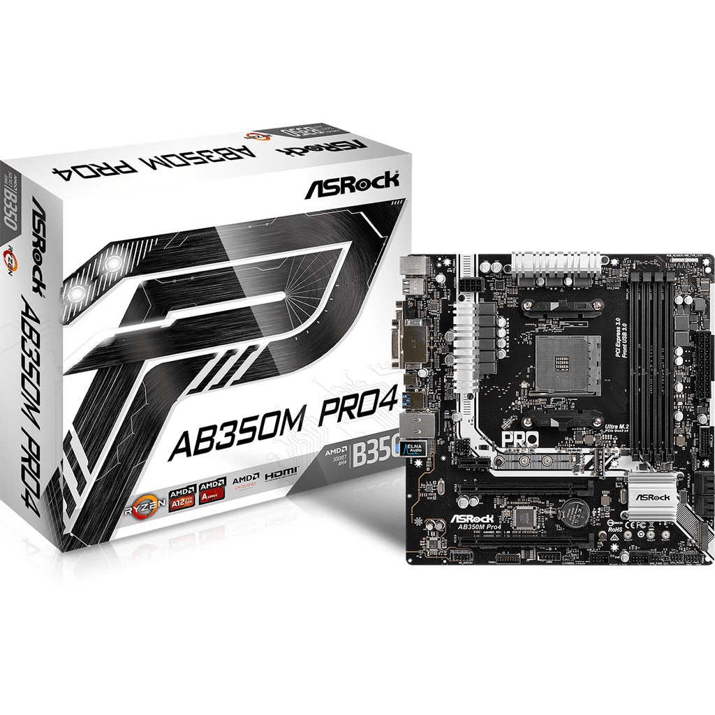 ASROCK AB350M PRO4