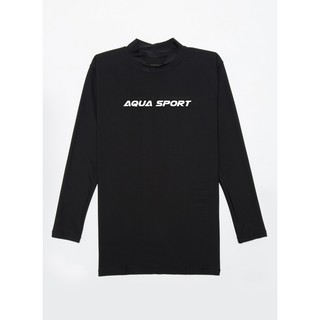 เสื้อว่ายน้ำแขนยาวกันยูวีของแท้ Aqua sport 14650 มีสี ดำ กรม เทา