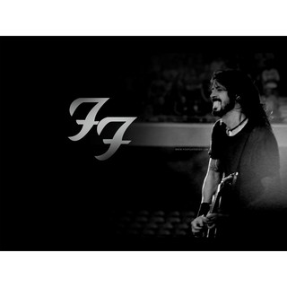 Foo Fighters 7 แม่เหล็ก ติดตู้เย็น 5มิล วงดนตรี ของขวัญ ของสะสม Heavy Rock Band Black Metal  Hib Hob Reaper