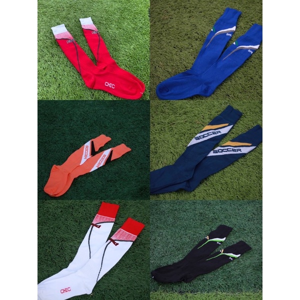 ถุงเท้าฟุตบอล ถุงเท้าฟุตซอล ถุงเท้านักบอล(คละลาย)⚽️