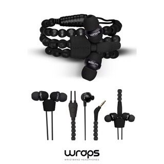 หูฟัง Wraps Wristband Headphones