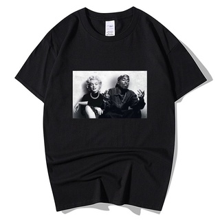 เสื้อยืดแขนสั้นลําลอง พิมพ์ลาย Legends Tupac 2Pac Marilyn Monroe สไตล์ฮิปฮอป สําหรับผู้ชาย 2022