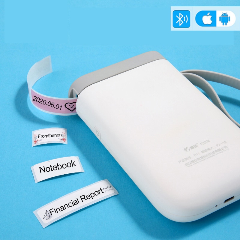D11 Wireless Label Printer Portable Pocket Label Maker Price Tag