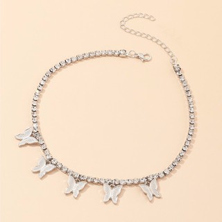 สร้อยคอผีเสื้อ Butterfly charm necklace