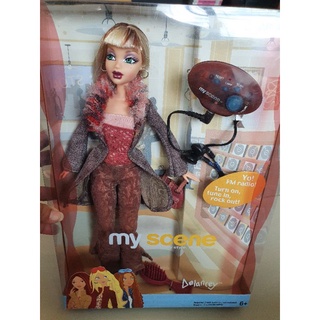 **กล่องไม่สวย** 2003 Mattel My Scene Delancey Doll Target #c1986 **เครื่องไม่ติดนะคะ**