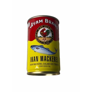 AYAM BRAND ปลากระป๋อง อะยัม ตราไก่ MACKEREL IN TOMATO SAUCE 155g ขนาดเล็ก S  1 กระป๋อง ราคาพิเศษ สินค้าพร้อมส่ง!!