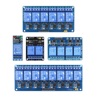 โมดูลรีเลย์ 5v 1 / 2 / 4 / 6 / 8 Channel พร้อม Optocoupler 5v 1 2 4 6 8 Way Relay สําหรับ Arduino