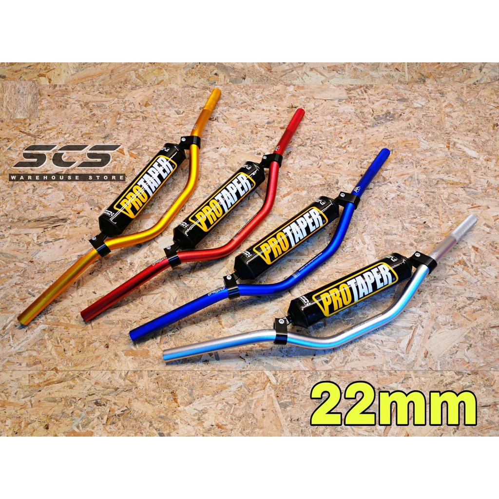 22mm Handle Slim Bar + PROTAPER ฟองน้ํามอเตอร์ Motocross CRF KLX MT15 MT25 Z250 Versys ER6 Z800 FZ15