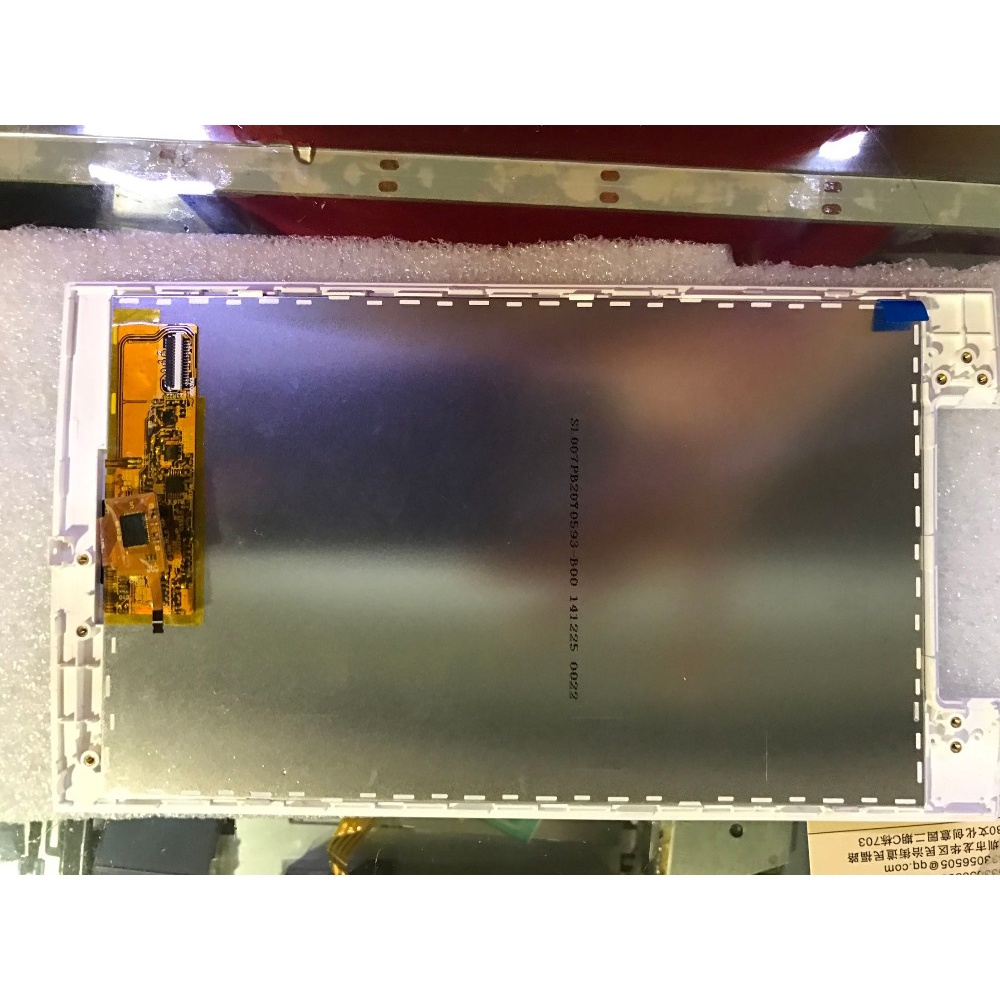 7 นิ้วประกอบหน้าจอ LCD BP080WX6-400 SL007PB20Y0593-B00 หน้าจอแสดงผล LCD หน้าจอสัมผัส สินค้าของแท้ในส