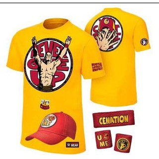 John Cena Boys Yellow U Cant See Me Package