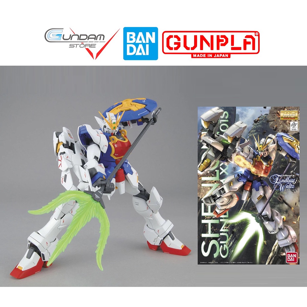 Mg Shenlong Gundam Bandai Endless Waltz Wing EW 1 / 100 Master Grade ของเล ่ นประกอบอะนิเมะญี ่ ปุ ่ น