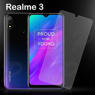 ฟิล์มกระจก นิรภัย เต็มจอ กาวเต็มแผ่น เรียวมี 3  Full Glue Tempered Glass Screen For Realme 3 (6.22")