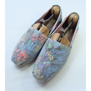 Toms Shoes Size 9.5W / 8M / 41EU / 26 CM. สีฟ้า มือสอง ของแท้