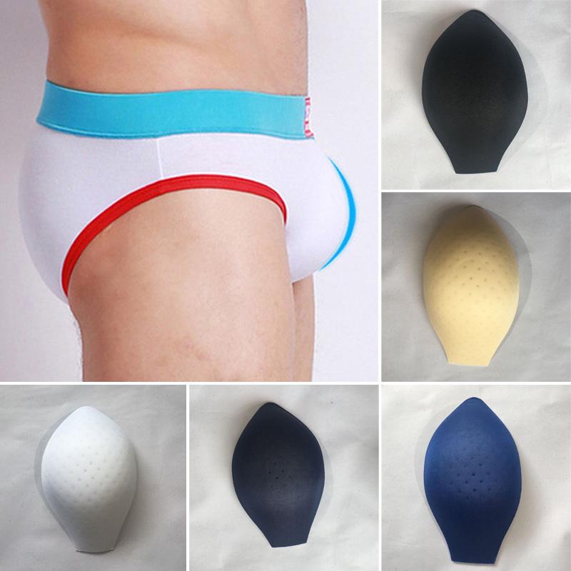 Fashion Mens Bulge Enhancer Cup Insert For Swimwear Underwear Sponge Pouch Sexy