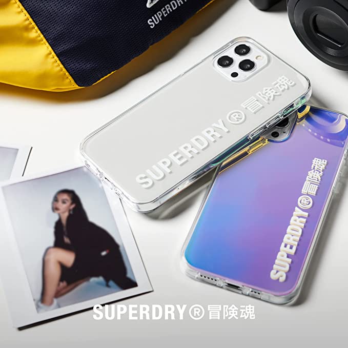 Superdry Snap Case Clear for iP 12 Mini | 12 | 12 Pro | 12 Pro Max