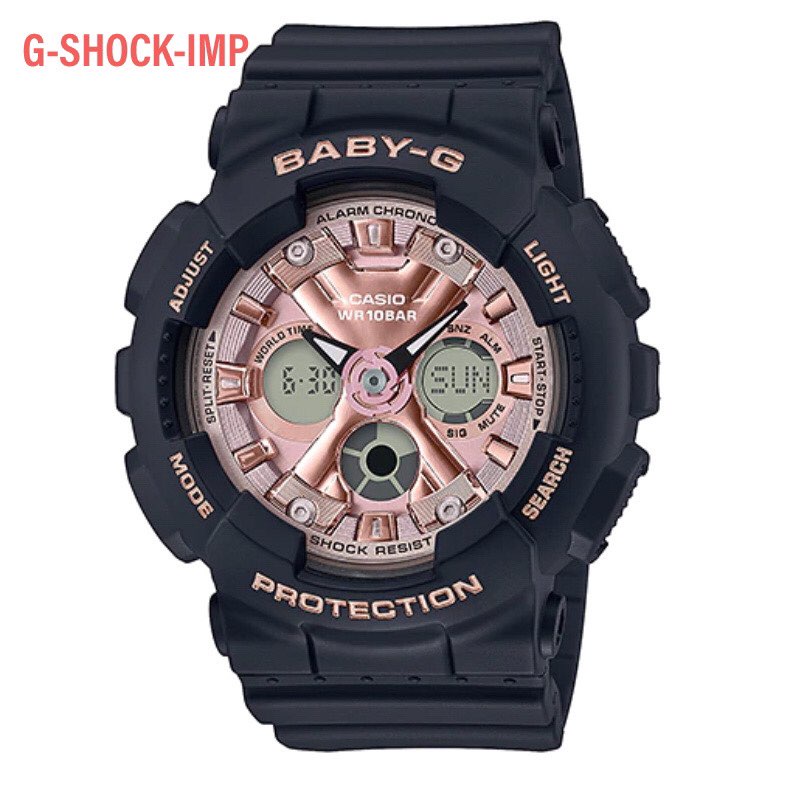 นาฬิกา CASIO BABY-G รุ่น BA-130-1A4 ของแท้ประกันศูนย์ CMG 1 ปี